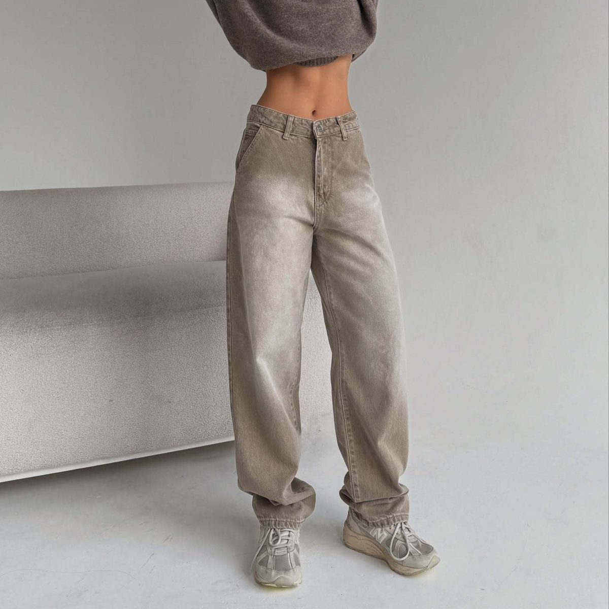 Retro High Waist Wide Leg Jeans Women Loose Straight Casual Long Pants Spring Autumn Fashion Trend Drape Style_mkmklike.com