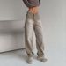 Retro High Waist Wide Leg Jeans Women Loose Straight Casual Long Pants Spring Autumn Fashion Trend Drape Style_mkmklike.com