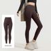Peach High Waist One-Piece No Embarrassing Line Sports Running Nine-Point Anti-Rolling Edge Fitness Training Yoga Pants_mkmklike.com