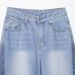 BSK&TRAF Women's Clothing 2025 Autumn New European And American Fashion Patchwork High-Waisted Wide-Leg Jeans 6164075_mkmklike.com