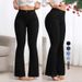 High Waisted Slim Fit Denim Jeans Stretchy Flared Pants Hip Lifting Casual Cotton Office Lady Streetwear_mkmklike.com