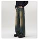 Men's Straight-leg Loose-fitting Casual Youth Business Trousers Wide-leg Jeans Men's Floor-length Trousers_mkmklike.com