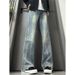 Retro Lightning Bamboo Pattern Flared Jeans For Men, Cleanfit, Cool And Stylish Straight Leg._mkmklike.com