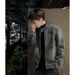 European And Hip Hop Short Men's Brand American Retro High Street Zipper Motorcycle Denim Jacket Trendy_mkmklike.com