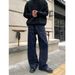 13oz Raw Selvedge Denim Jeans – A-Line Wide Leg Workwear Pants With Double-Knee Reinforcement (Unisex Heavyweight, Non-Stretch, Undyed Indigo)_mkmklike.com