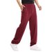 Men's Baggy Pants Trousers Solid Color Slim Fitted Sweatpants Elastic Casual Pants Homme Extra Plus Size 4XL Joggers_mkmklike.com