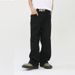 Nordmann Black Wide-Leg Jeans For Men American Retro Loose Straight Floor-Length Autumn Winter Style Cool Versatile Casual Pants_mkmklike.com