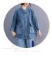 K Large Pocket Artistic Denim Jacket For Women, Loose New Style, Vintage Short Style, Plus Size Denim Jacket_mkmklike.com