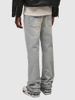 Men's Clothing Straight-leg Denim Pants, European And American Street Fashion, Ins Hot-selling Elastic Stacked Straight-leg Denim Pants_mkmklike.com
