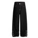 Men's Deconstructed Straight Leg Jeans – Loose Fit Clean Aesthetic, Trendy & Comfortable Casual Pants_mkmklike.com