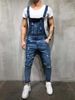 Pure And American Foreign Trade Denim Ripped Long Pants Cross-Border In Stock European Station Men's Overalls Factory Direct_mkmklike.com