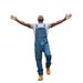 HME Men's High Street Trend Jeans Overalls Pocket Jumpsuit European American Style Cross Border TEMU SHEIN_mkmklike.com
