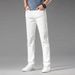 Men's Clothing New Spring And Summer Men's Jeans High End Cool Breathable Versatile Slim Stretch Korean Style Casual Straight Pants For Men_mkmklike.com