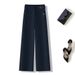 Winter Fleece-Lined Straight Leg Jeans – High Waist, Stretch Comfort, Classic Versatility (95% Cotton, Minimalist Chic, Office-Ready Elegance)_mkmklike.com