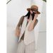 Women's Clothing cotton and linen! Layering without fear of hot summer, versatile and slim vest_mkmklike.com