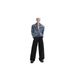 Small Niche Deconstruction Of High Street Denim Jacket, Men's Versatile, High-End, Fashionable, Segmented Design,_mkmklike.com