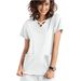 Women's hospital elastic lightweight hand-washing clothes doctor short-sleeved work clothes hospital operating room split suit hand-washing clothes_mkmklike.com