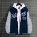 Men's Clothing Spring and Autumn fashion brand American high street Pu Shuai Youth Men's Baseball jacket men's loose casual jacket men_mkmklike.com