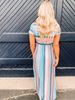 Women's Clothing Loose round neck short sleeve long dress woman_mkmklike.com