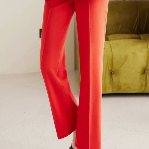 Women's Clothing New Feeling Temperament Goddess Fan Professional Suit Work Clothes Suit Contrast Color_mkmklike.com