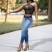 Women's Slim Fit Stretch Jeans Hip Lifting Ripped Skinny Long Pants Sexy European American Style Denim_mkmklike.com