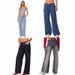 Low-Rise Straight Leg Jeans For Women - Vintage Washed Denim Pants With Punk Style (S-L In 4 Colors)_mkmklike.com