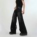 Spring New American High Street Patchwork Straight Long Loose Vintage Washed Jeans Men's Trendy Wide-Leg Pants_mkmklike.com