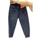 Pear-shaped Body Pants, High-waisted Straight-leg Fleece-lined Jeans Women, 2024 Winter Slimming Cropped Pants For_mkmklike.com