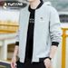 Lunar Apex Woodpecker Crew Neck Spring New Casual Men's Slim Fit Versatile Breathable Baseball Jacket Windbreaker_mkmklike.com