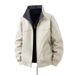American-style High Street Jacket For Men, Spring And Autumn Trendy Casual Stand-up Collar High-quality Versatile_mkmklike.com