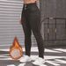 Fleece Lined Skinny Jeans For Women Plus Size Slim Waist Casual Style Denim Trousers_mkmklike.com