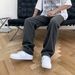Men's Clothing Men's High Stretch Casual Trousers Loose Fitting Washed Distressed Straight Leg For Formal & Casual_mkmklike.com