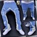 Men's Clothing Autumn Jeans Simple And Versatile High Waist Zipper Daily Trendy Trousers_mkmklike.com