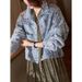 Chicco Fashion Sequin Denim Jacket Women 2025 New European Style Short Spring Outfit For Petite Slimming Top_mkmklike.com