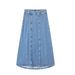 Chicco Foreign Trade Wholesale Street Style Bowknot Decorated Shirt 6164169 Denim Cape Skirt 6164157 Set_mkmklike.com