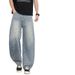 Men's Clothing Men's Style Designer Jeans Trendy Patterned Loose Fitting Straight Leg Curved Leg High Street Workwear Wide Leg Pants_mkmklike.com