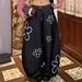 Unisex Embroidered Floral Jeans – Streetwear Baggy Denim Pants With Distressed Wash (Sizes S-XXXL)_mkmklike.com