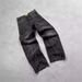 2027 Spring Fashion American Retro Hip-Hop Jeans Women/Men Cotton Mid Waist Edge Embroidery Flame Splicing Straight Type Wide Leg Washed Denim Pants_mkmklike.com