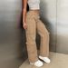 Casual Low Waisted Slimming Cargo Jeans For Women WT423 INS Style With Multiple Pockets_mkmklike.com