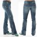Women's Slim Fit Jeans - Embroidered Washed Denim Pants, High Waist Stretch Trousers_mkmklike.com