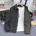 American Jacquard Denim Jacket, Men's New Trendy Top, Spring And Autumn Loose Casual Clothes_mkmklike.com