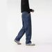 Vintage Washed Blue Jeans For Men - Relaxed Straight Fit Denim Pants (S-XXXL, Unisex 90s Retro Street Style)_mkmklike.com
