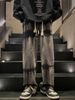 Men's Clothing Men's Straight Leg Jeans American Style Loose Fit Long Pants High Street Fashion Trendy Brand Winter Trousers_mkmklike.com