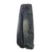 Nordmann Muqiu Clothing | American Style Scimitar Baggy Retro Washed Distressed Jeans Men's Trendy Brand Patchwork Wide-Leg Pants_mkmklike.com