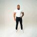 Men's Slim Fit Stretch Denim Jeans, Vintage Wash Skinny Leg Pants For Casual Streetwear Versatile Color Palette_mkmklike.com