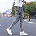 Stretch Ripped Slim Fit Jeans – Dark Grey Distressed Skinny Denim Pants For Men (S-XXL, Multi-Process Design)_mkmklike.com