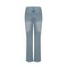 Vintage Washed Straight-Leg Jeans – Raw Hem, Distressed Details, CE-Inspired (S-XL, 80% Cotton, No Stretch)_mkmklike.com