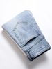 Men's Clothing Denim Solid Color Slim Fit Skinny Elastic Slim Fit Men's Jeans Selfie Photos_mkmklike.com