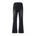 Men's Retro Stretch Washed Straight Leg Patchwork Jeans High Street Style Trendy Cool Versatile Summer Denim_mkmklike.com