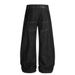 Scimitar Denim Men's Casual Versatile Dad Design Sense Personality Pocket Stitching Topstitch Silhouette Sickle Pants_mkmklike.com